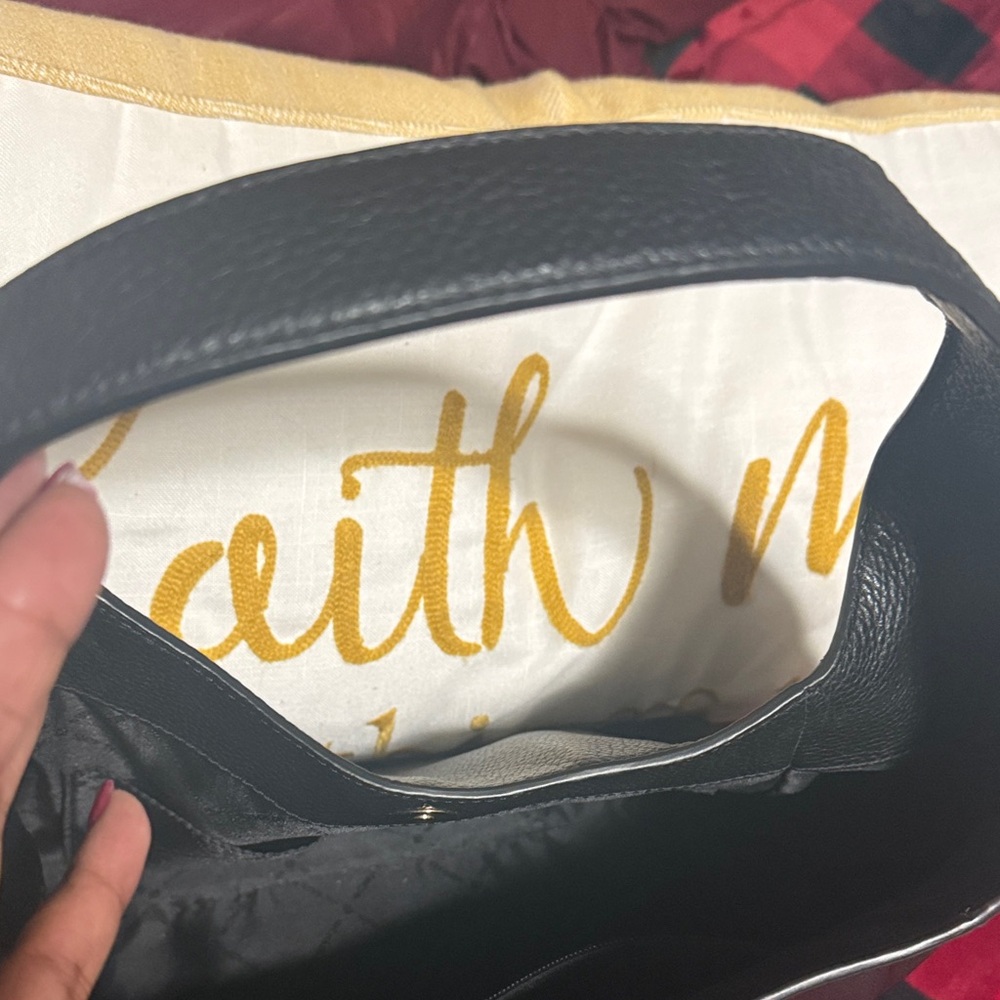Michael Kors Black Leather Shoulder Bag - Picture 6 of 8